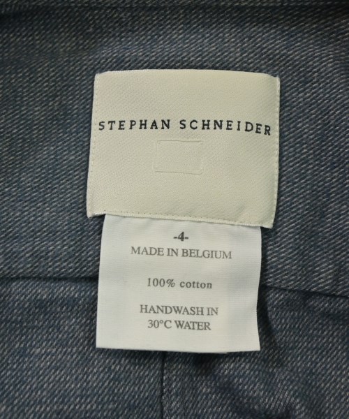 STEPHAN SCHNEIDER（ステファンシュナイダー）カジュアルシャツ 青 サイズ:4(S位) メンズ/2200656433094