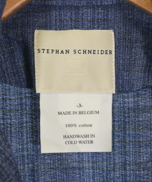 STEPHAN SCHNEIDER（ステファンシュナイダー）カジュアルシャツ 青 サイズ:3(XS位) メンズ/2200665442087