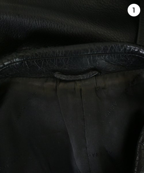 ALESSANDRO DELL'ACQUA（アレッサンドロデラクア）カジュアルジャケット 黒 サイズ:44(S位) メンズ/2200618752034