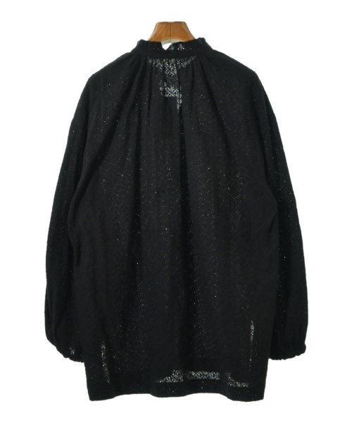 TAO タオ ブラウス S 黒x紫赤等(総柄) 【古着】【中古】（TAO