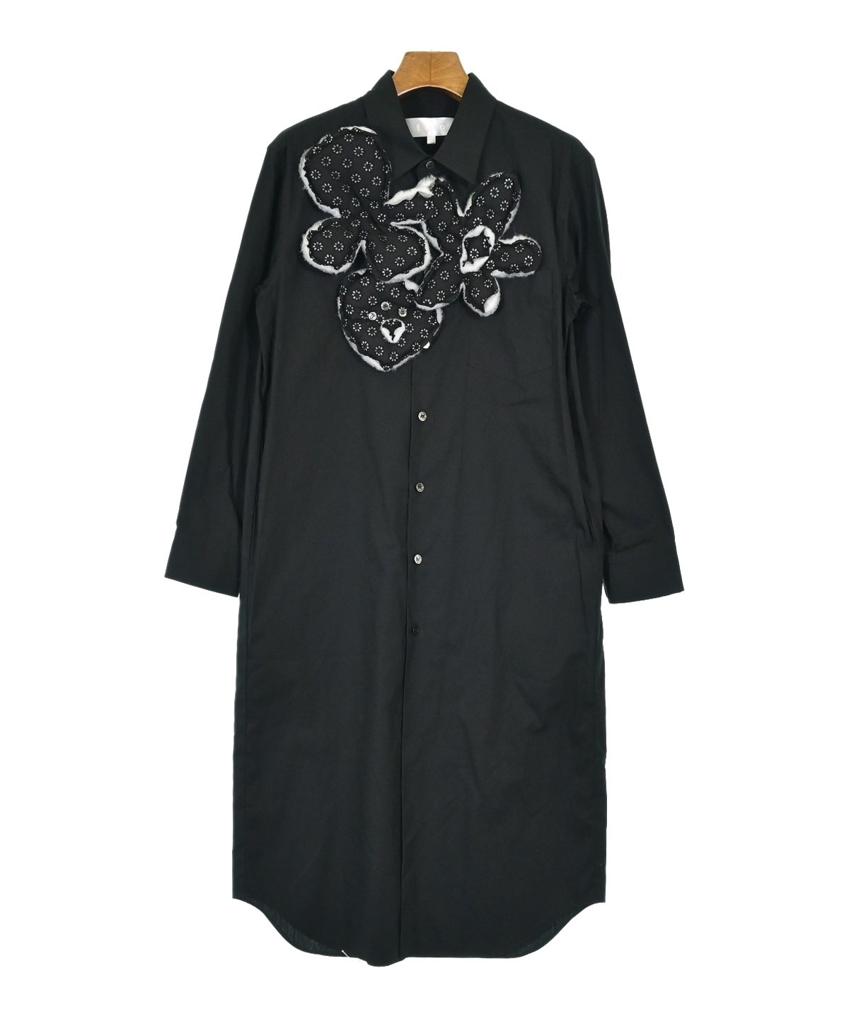 TAO タオ パンツ（その他） 黒 S 2012224M0004 TAO（タオ）シャツワンピース 黒 サイズ:S レディース