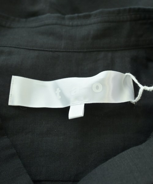 TAO（タオ）カジュアルシャツ 黒 サイズ:M レディース/2200554277219