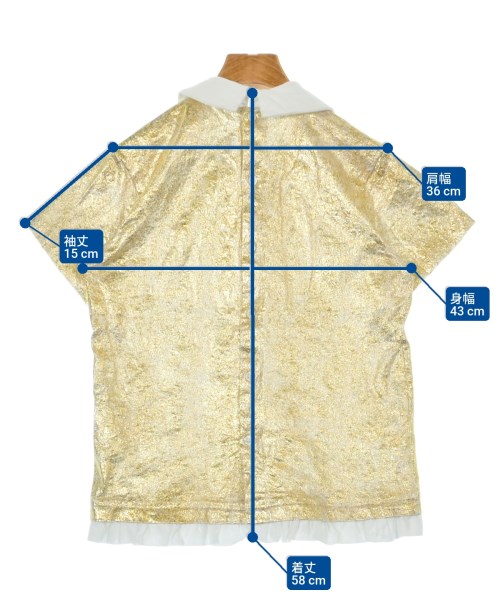 TAO（タオ）Tシャツ・カットソー ゴールド サイズ:S レディース/2200634574030