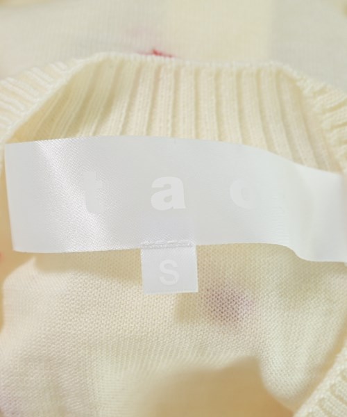 TAO（タオ）カーディガン 白 サイズ:S レディース/2200634808074