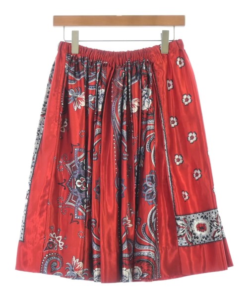 TAO（タオ）ひざ丈スカート 赤 サイズ:M レディース/2200618104024