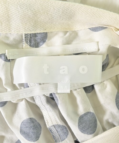 TAO（タオ）ロング・マキシ丈スカート 白 サイズ:M レディース/2200638589023