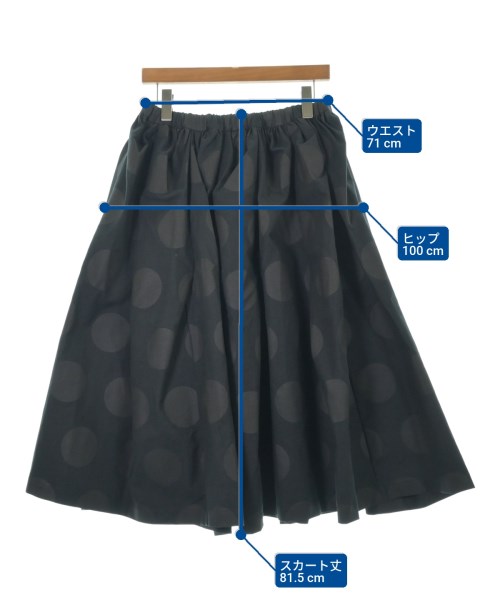 TAO（タオ）ロング・マキシ丈スカート 黒 サイズ:S レディース/2200628386045