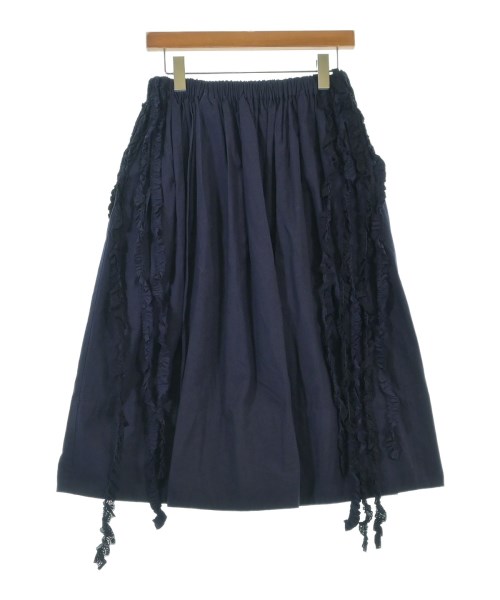 TAO タオ ひざ丈スカート レディース 【古着】【中古】 TAO（タオ）ひざ丈スカート 紺 サイズ:S レディース/2200628954039
