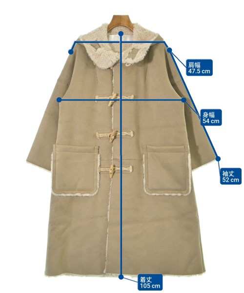 TAO（タオ）ダッフルコート ベージュ サイズ:S レディース/2200642547088