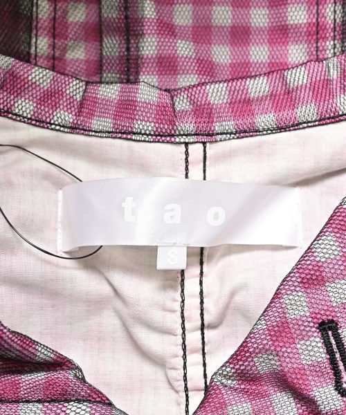 TAO（タオ）カジュアルジャケット ピンク サイズ:S レディース/2200598925015