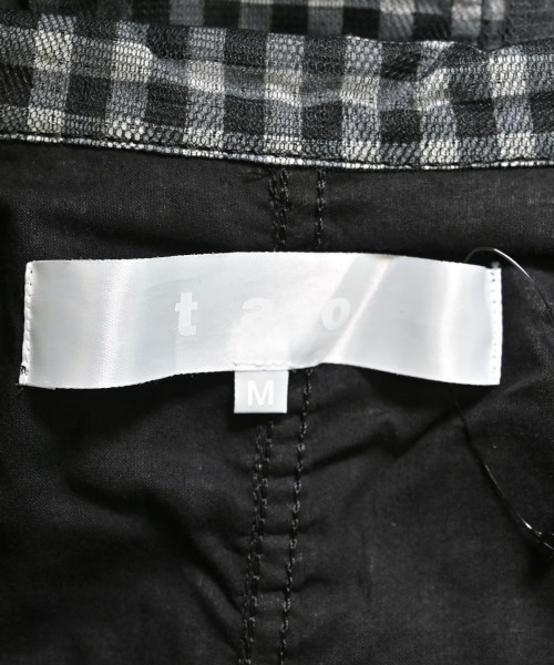 TAO（タオ）カジュアルジャケット 黒 サイズ:M レディース/2200598925022