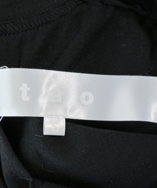 TAO（タオ）Tシャツ・カットソー 黒 サイズ:S レディース/2200546460209