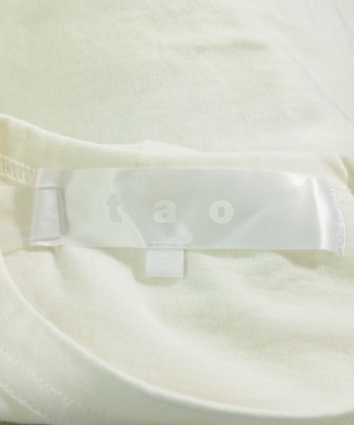 TAO（タオ）Tシャツ・カットソー 白 サイズ:S レディース/2200547299228