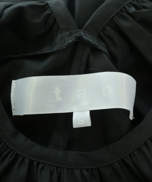 TAO（タオ）カジュアルシャツ 黒 サイズ:S レディース/2200547858036