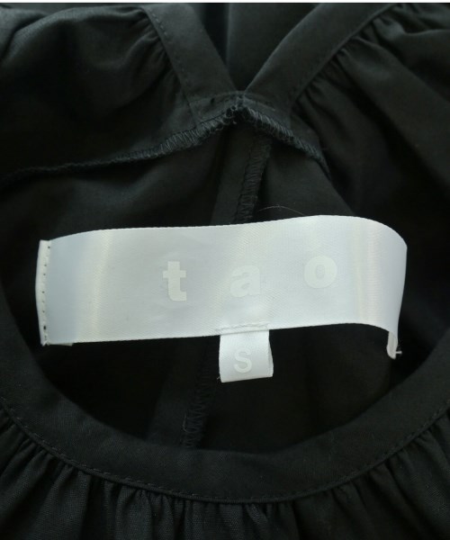 TAO（タオ）カジュアルシャツ 黒 サイズ:S レディース/2200547858043