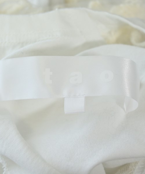 TAO（タオ）Tシャツ・カットソー 白 サイズ:L レディース/2200547542225