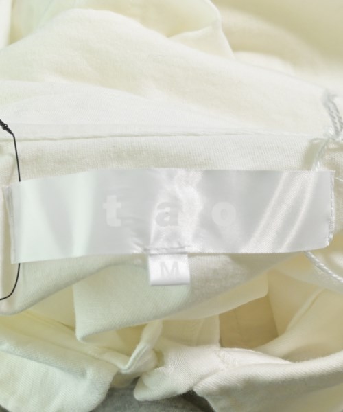 TAO（タオ）Tシャツ・カットソー 白 サイズ:M レディース/2200548153116