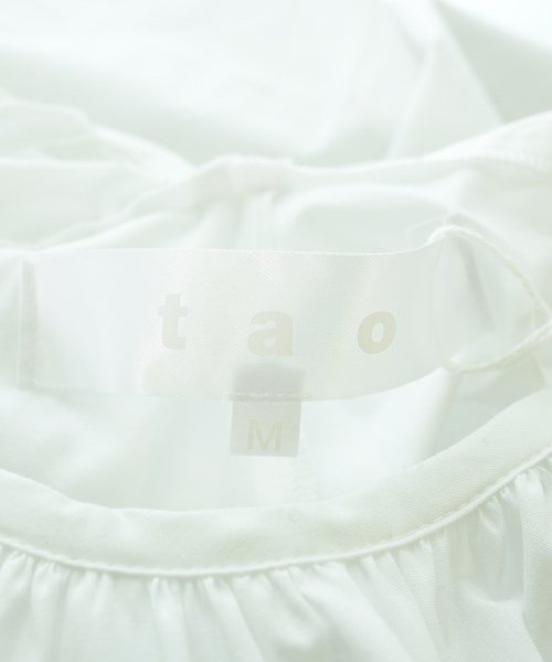 TAO（タオ）カジュアルシャツ 白 サイズ:M レディース/2200550067098