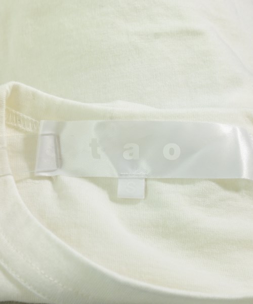 TAO（タオ）Tシャツ・カットソー 白 サイズ:S レディース/2200548179185