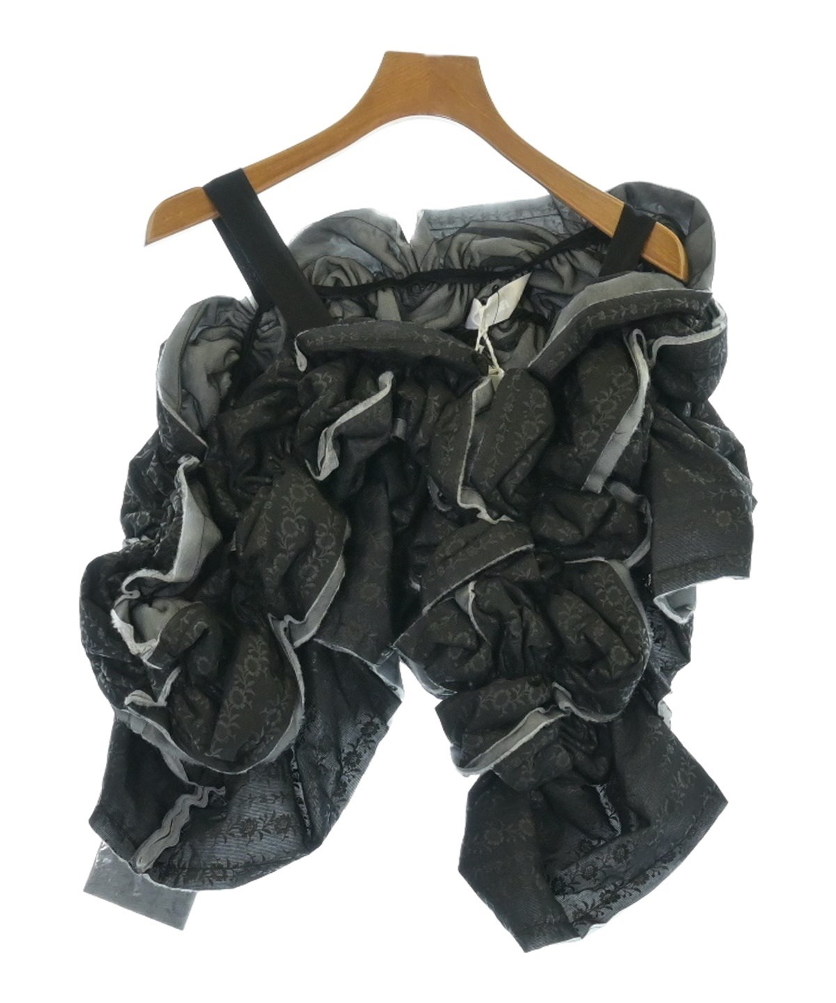 TAO タオ Tシャツ・カットソー 黒 -(XL位) 2012225E0047 TAO（タオ）ブラウス 黒 サイズ:-(M位) レディース