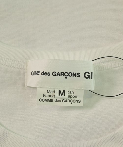 COMME des GARCONS GIRL（コムデギャルソンガール）Tシャツ・カットソー 白 サイズ:M レディース/2200550637079