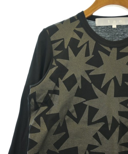 TAO（タオ）Tシャツ・カットソー 黒 サイズ:S レディース/2200619651206