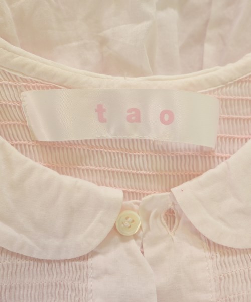 TAO（タオ）ブラウス ピンク サイズ:-(L位) レディース/2200623097083