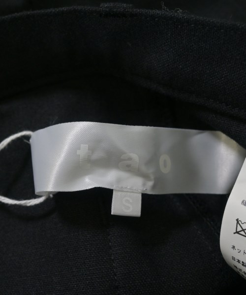 TAO（タオ）スラックス 黒 サイズ:S レディース/2200620783262