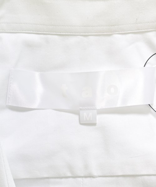 TAO（タオ）カジュアルシャツ 白 サイズ:M レディース/2200624061069