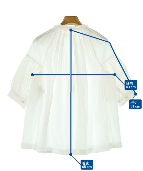 TAO（タオ）カジュアルシャツ 白 サイズ:S レディース/2200624061076