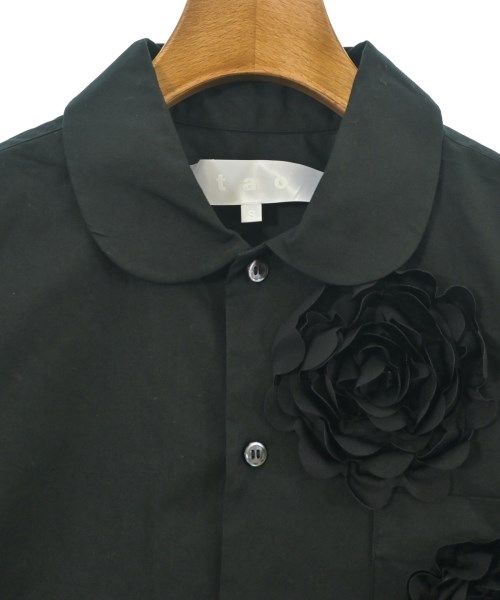 TAO（タオ）カジュアルシャツ 黒 サイズ:S レディース/2200624895022