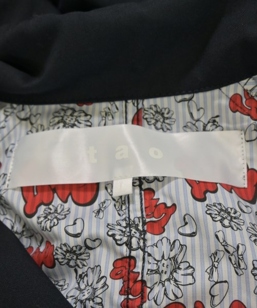 TAO（タオ）ステンカラーコート 紺 サイズ:L レディース/2200627730016