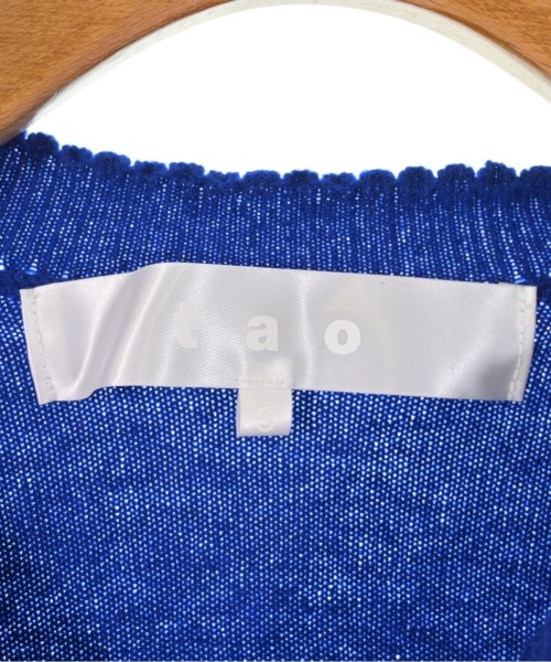 TAO（タオ）カーディガン 青 サイズ:S レディース/2200629986114