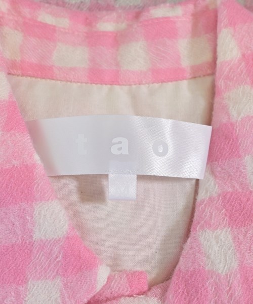 TAO（タオ）カジュアルシャツ ピンク サイズ:M レディース/2200629986121