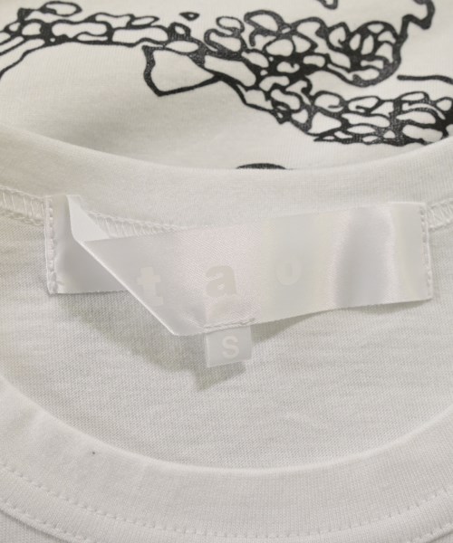 TAO（タオ）Tシャツ・カットソー 白 サイズ:S レディース/2200629986329