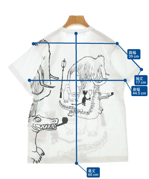 TAO（タオ）Tシャツ・カットソー 白 サイズ:S レディース/2200629986329