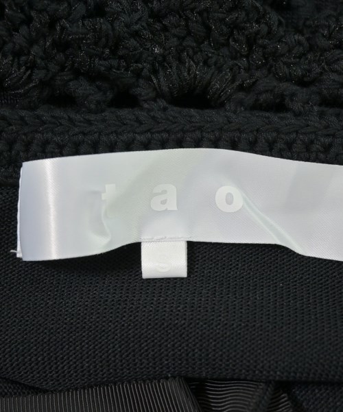 TAO（タオ）カーディガン 黒 サイズ:S レディース/2200631318057