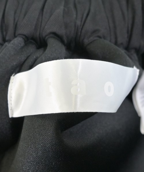 TAO（タオ）ひざ丈スカート 黒 サイズ:-(M位) レディース/2200632935031