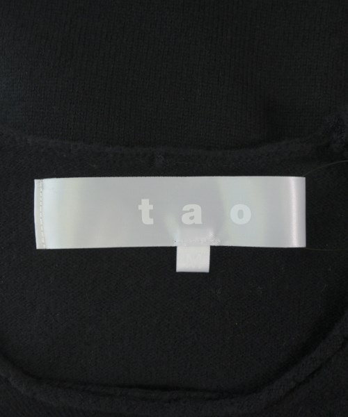TAO（タオ）ニット・セーター 黒 サイズ:S レディース/2200607480122