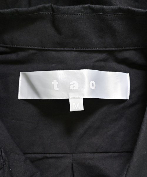 TAO（タオ）カジュアルシャツ 黒 サイズ:M レディース/2200609937020