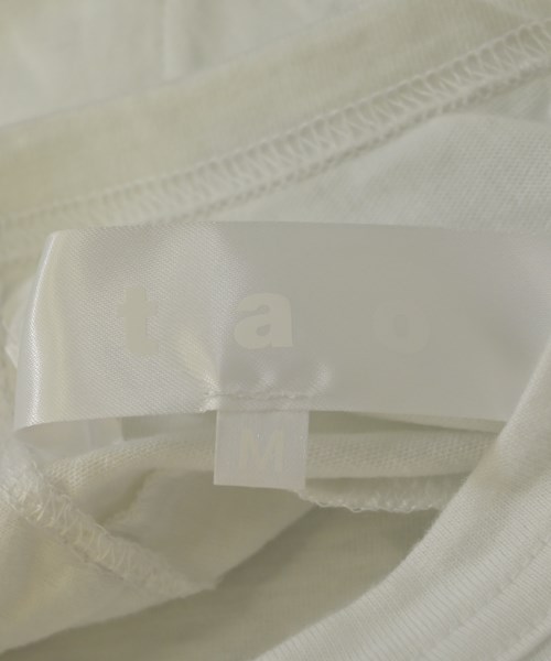 TAO（タオ）Tシャツ・カットソー 白 サイズ:M レディース/2200609502037