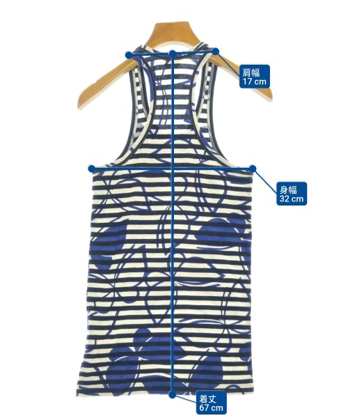 TAO（タオ）タンクトップ 青 サイズ:S レディース/2200608291505