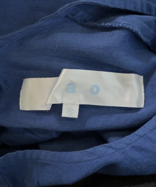 TAO（タオ）カジュアルシャツ 青 サイズ:S レディース/2200618161041