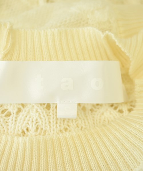 TAO（タオ）ニット・セーター 白 サイズ:S レディース/2200619212070