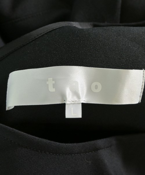 TAO（タオ）ワンピース 黒 サイズ:L レディース/2200619690021