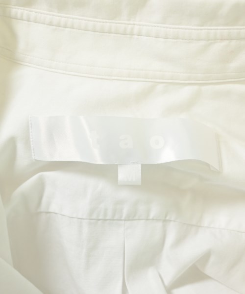 TAO（タオ）カジュアルシャツ 白 サイズ:M レディース/2200620933032