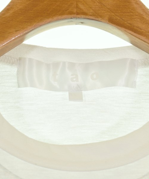 TAO（タオ）Tシャツ・カットソー 白 サイズ:M レディース/2200620710015