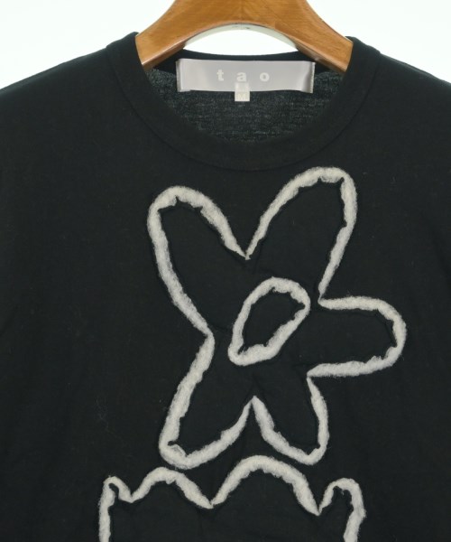 TAO（タオ）Tシャツ・カットソー 黒 サイズ:M レディース/2200621083057