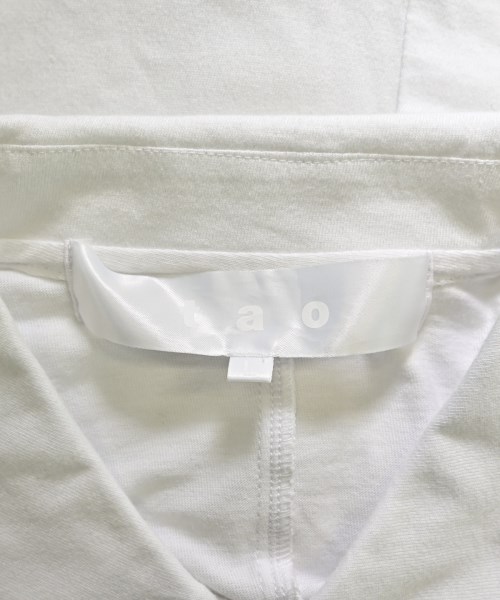 TAO（タオ）Tシャツ・カットソー 白 サイズ:L レディース/2200599811058