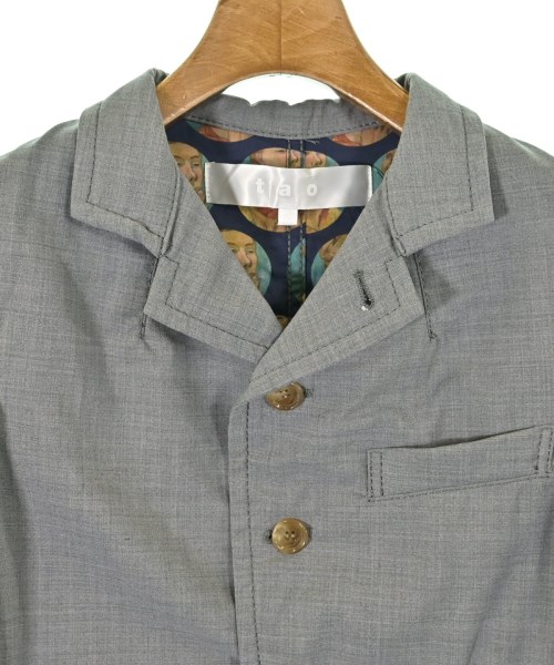 TAO（タオ）カジュアルジャケット グレー サイズ:S レディース/2200601455027